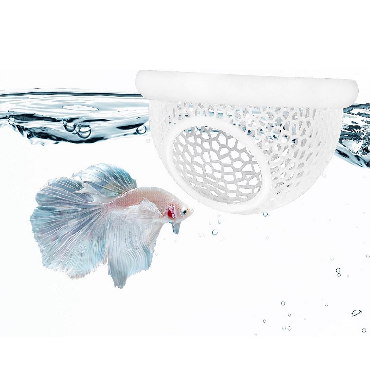 Qpets® Floating Betta Hide & Shrimp Cave Qpets® Floating Betta Hide & Shrimp Cave